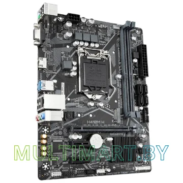 Материнская плата Gigabyte H410M H (rev. 1.0) картинка 2